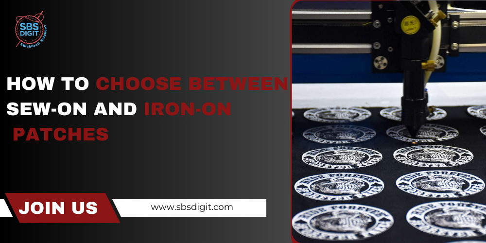 How to Choose Between Sew-On and Iron-On Patches