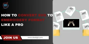 How to Convert SVG to Embroidery Format Like a Pro