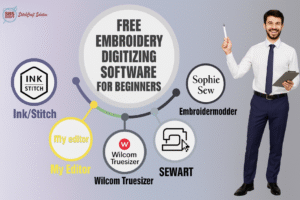 Top Free Embroidery Digitizing Software for Beginners in 2025