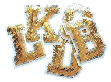 custom sequin patches