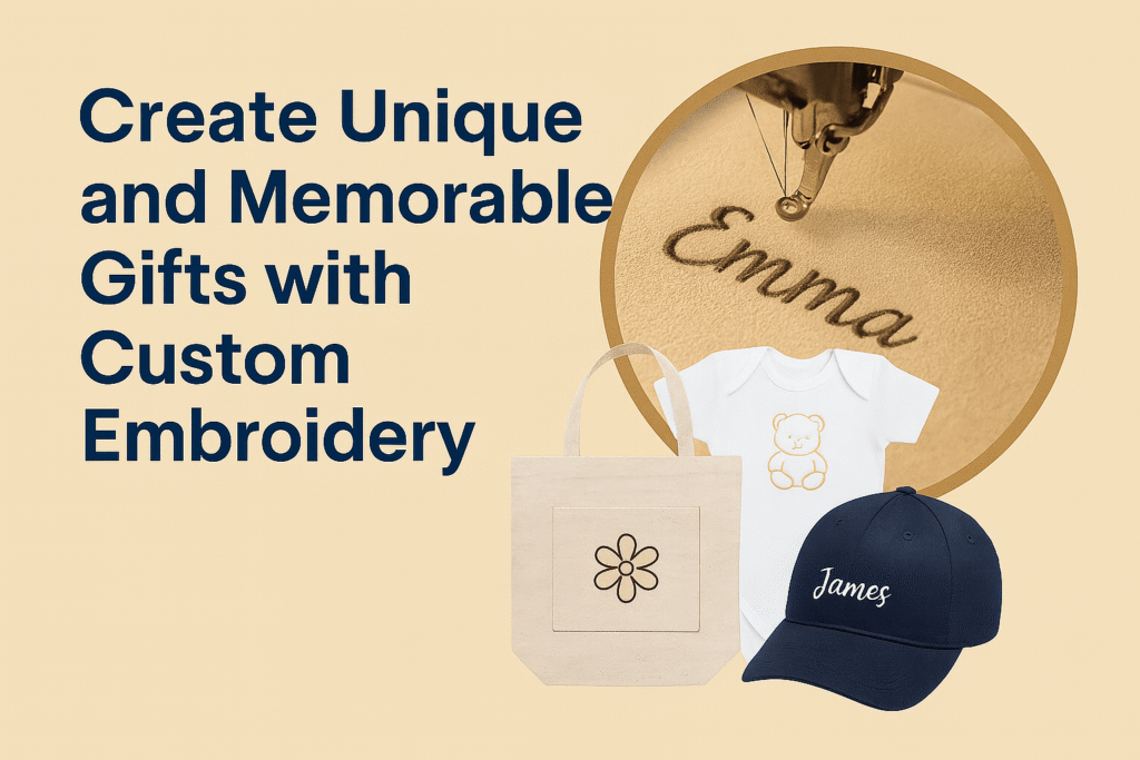 Create Unique and Memorable Gifts with Custom Embroidery