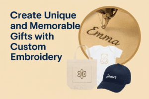 Create Unique and Memorable Gifts with Custom Embroidery