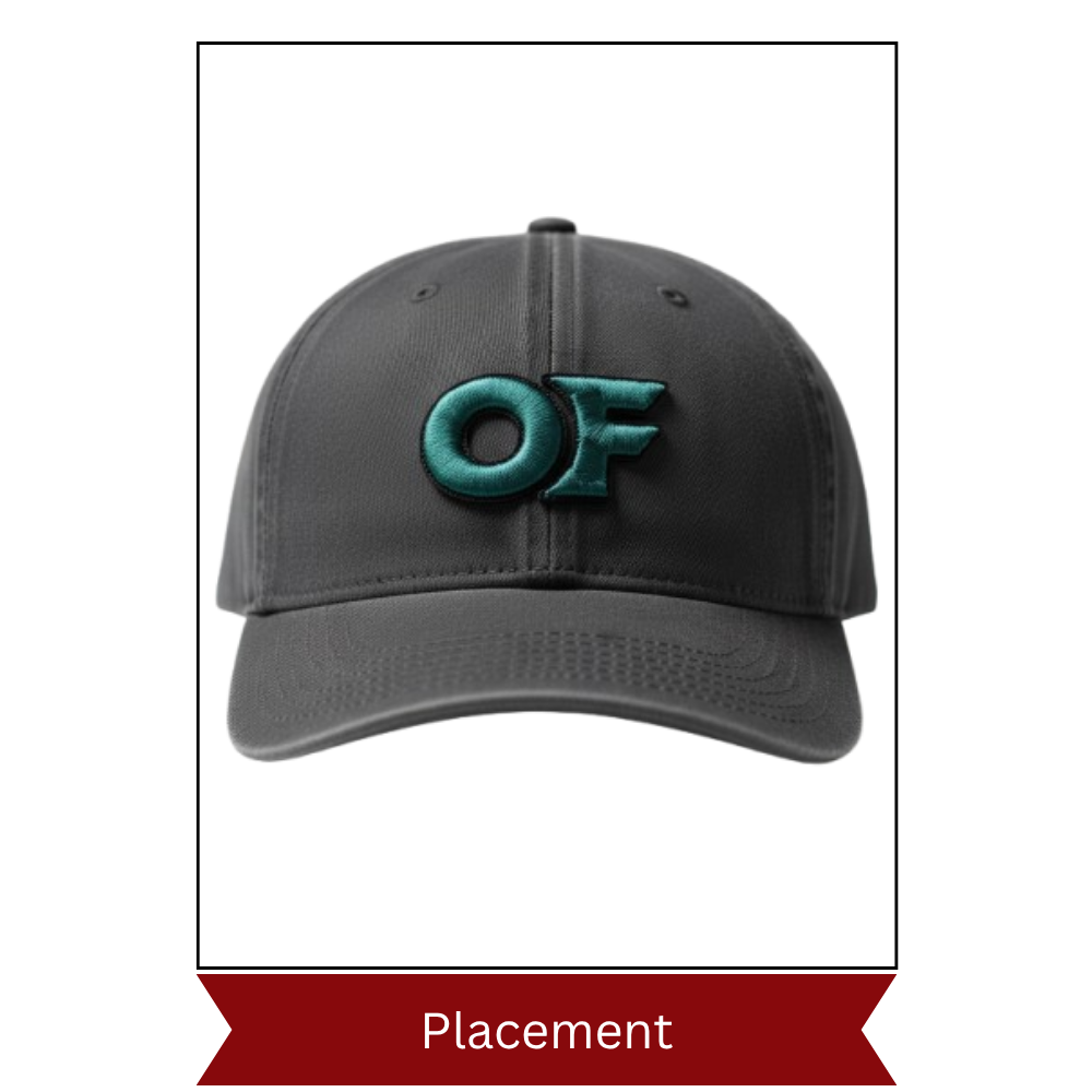 3d Puff 3 3D Puff Embroidery Digitizing placement