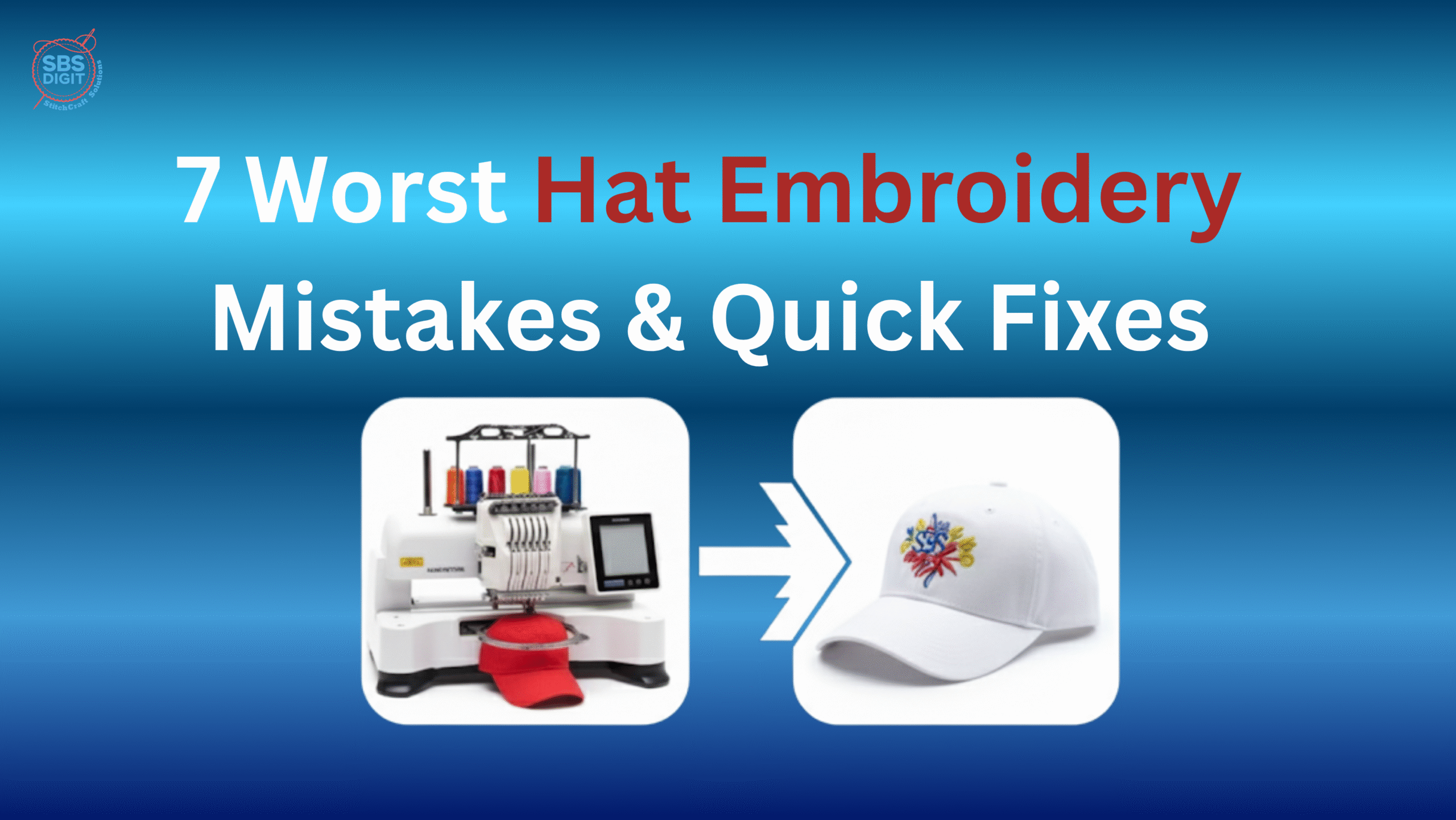 7 Worst Hat Embroidery Mistakes & Quick Fixes