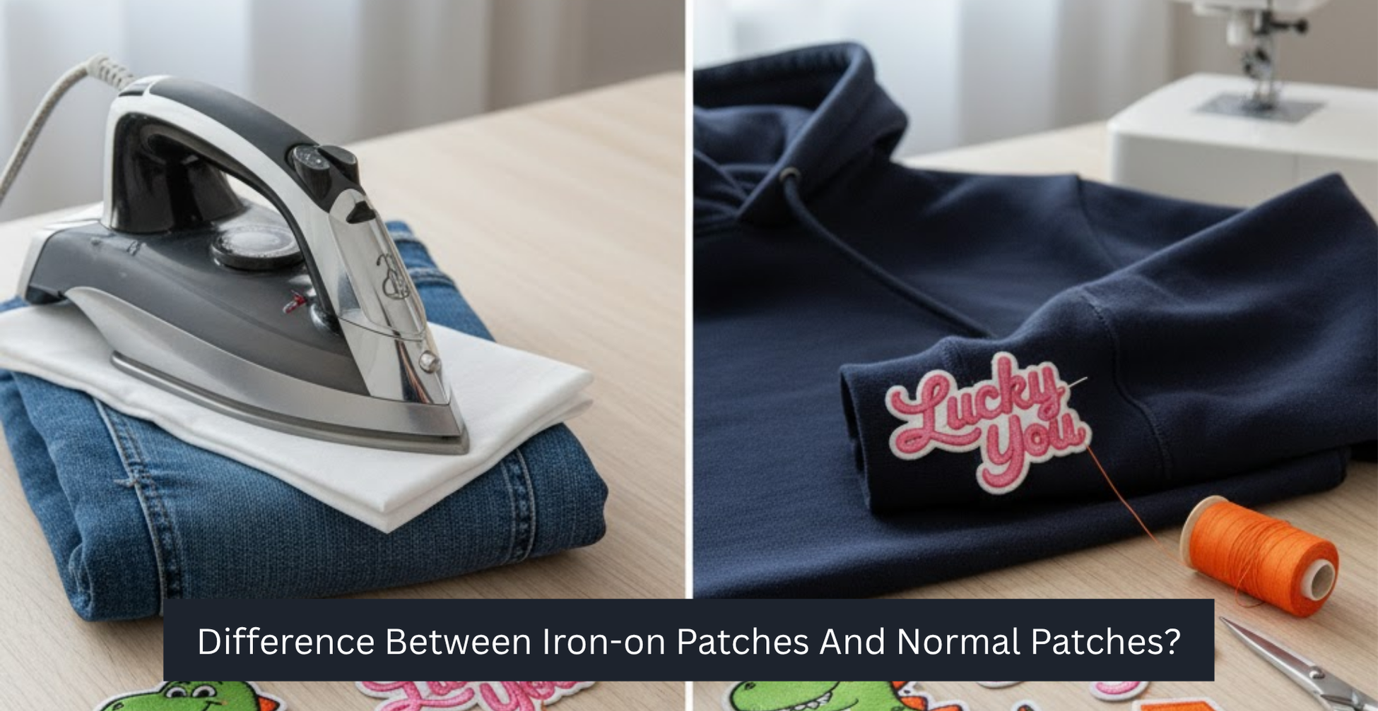 Difference Between Iron-on Patches And Normal Patches