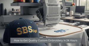 How to Get Quality Custom Embroidery in 24 Hours