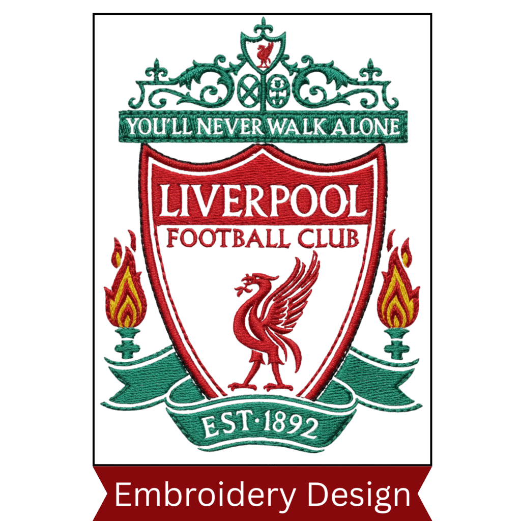 Left Chest 2 Left Chest Embroidery Digitizing Design