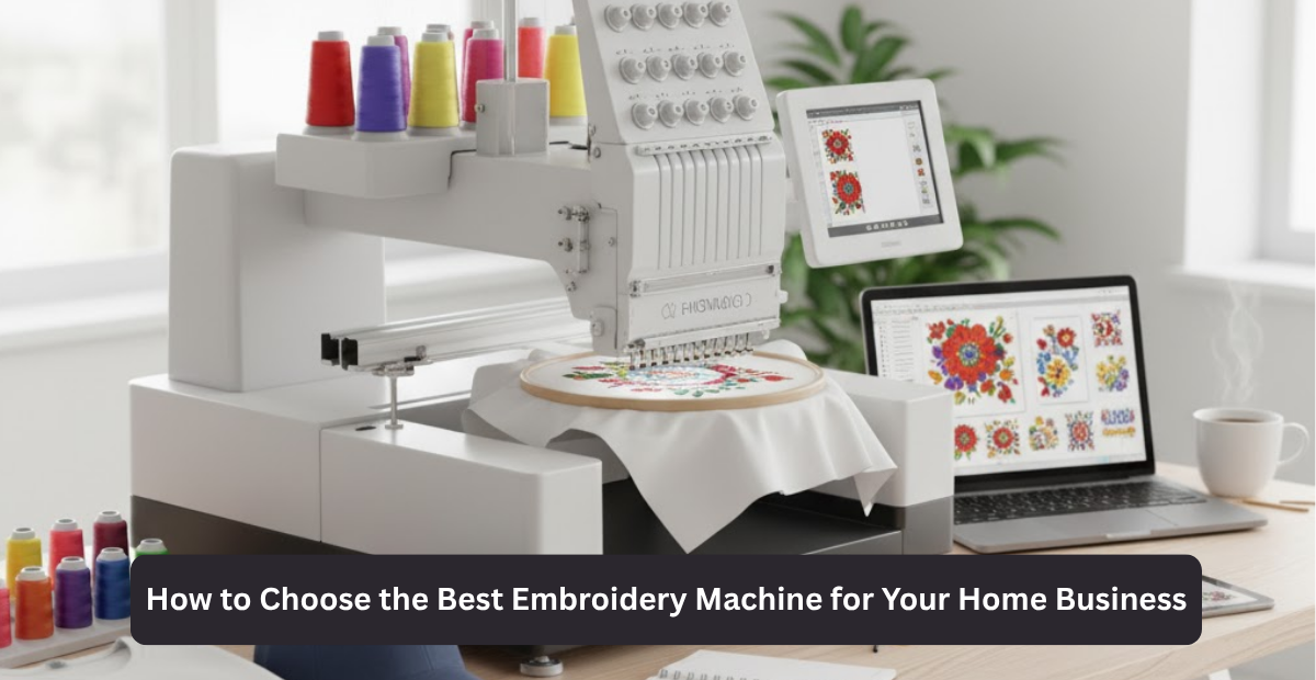 How to Choose the Best Embroidery Machine for Your Home Business