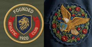 Patchwork embroidered Patches the Timeless Classic