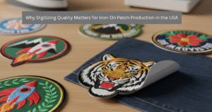 Why Digitizing Quality Matters for Iron-On Patch Production in the USA