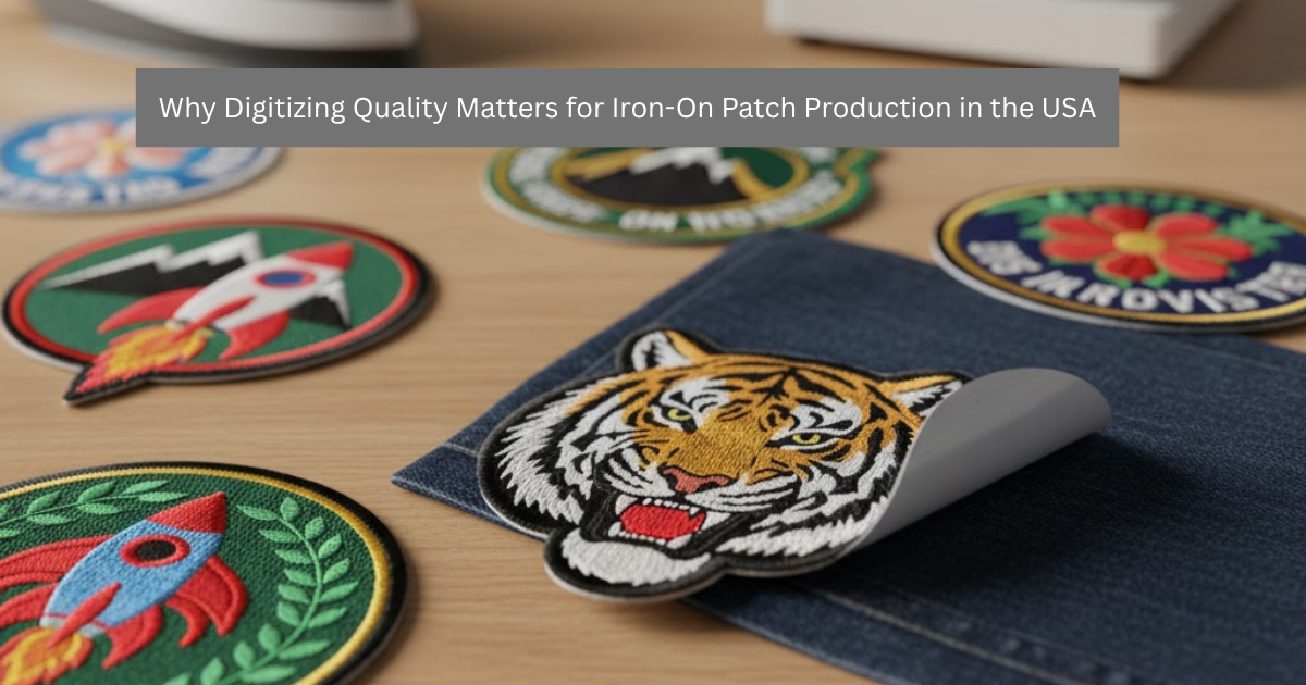 Why Digitizing Quality Matters for Iron-On Patch Production in the USA