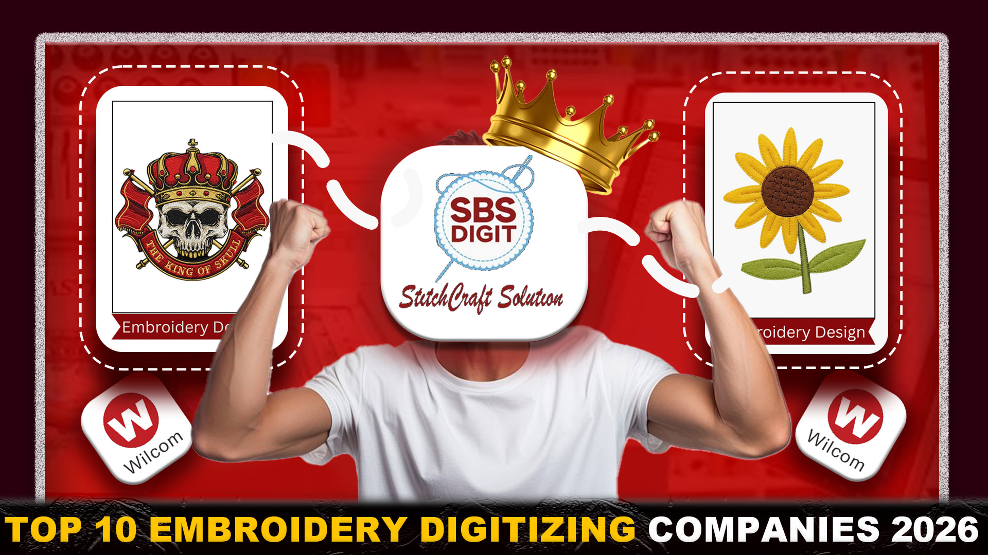 Top 10 Embroidery Digitizing Companies 2026