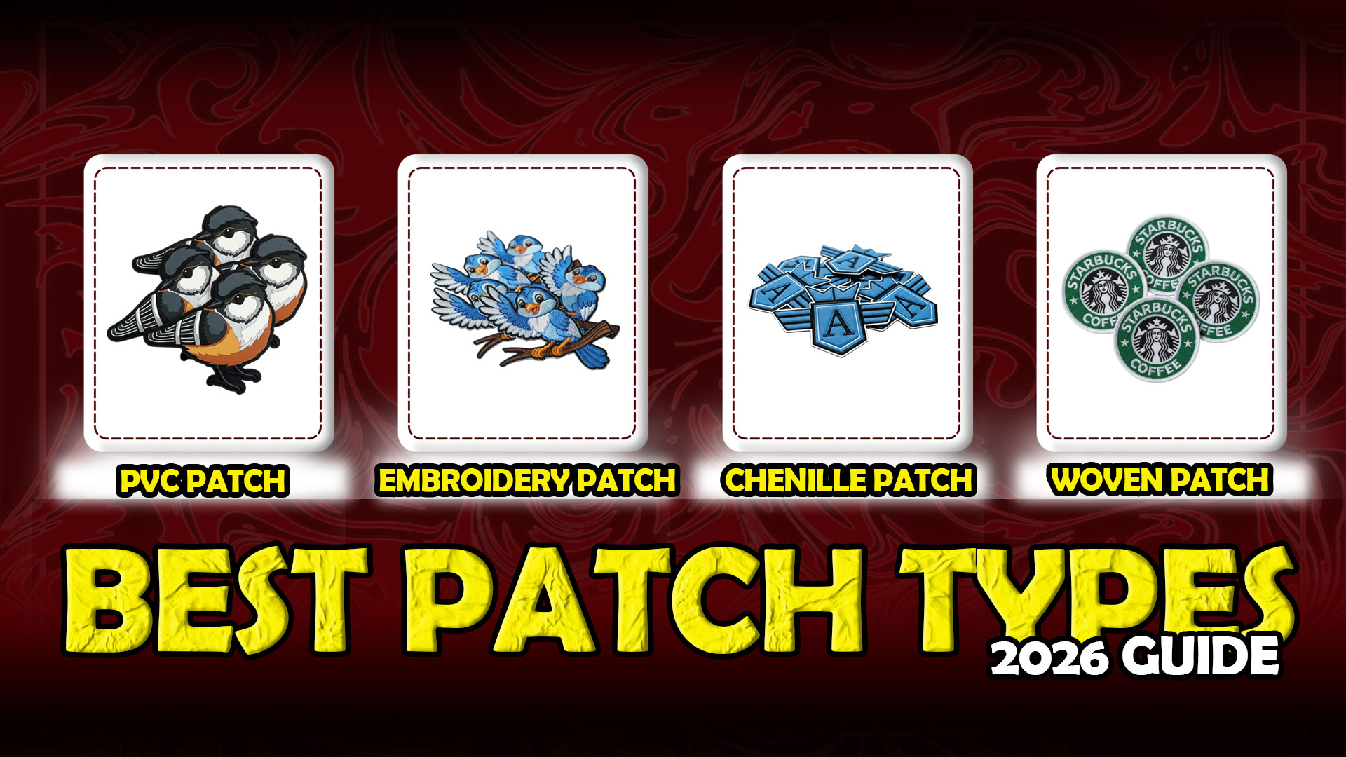 Best Patch Types for Clothing Brands in 2026