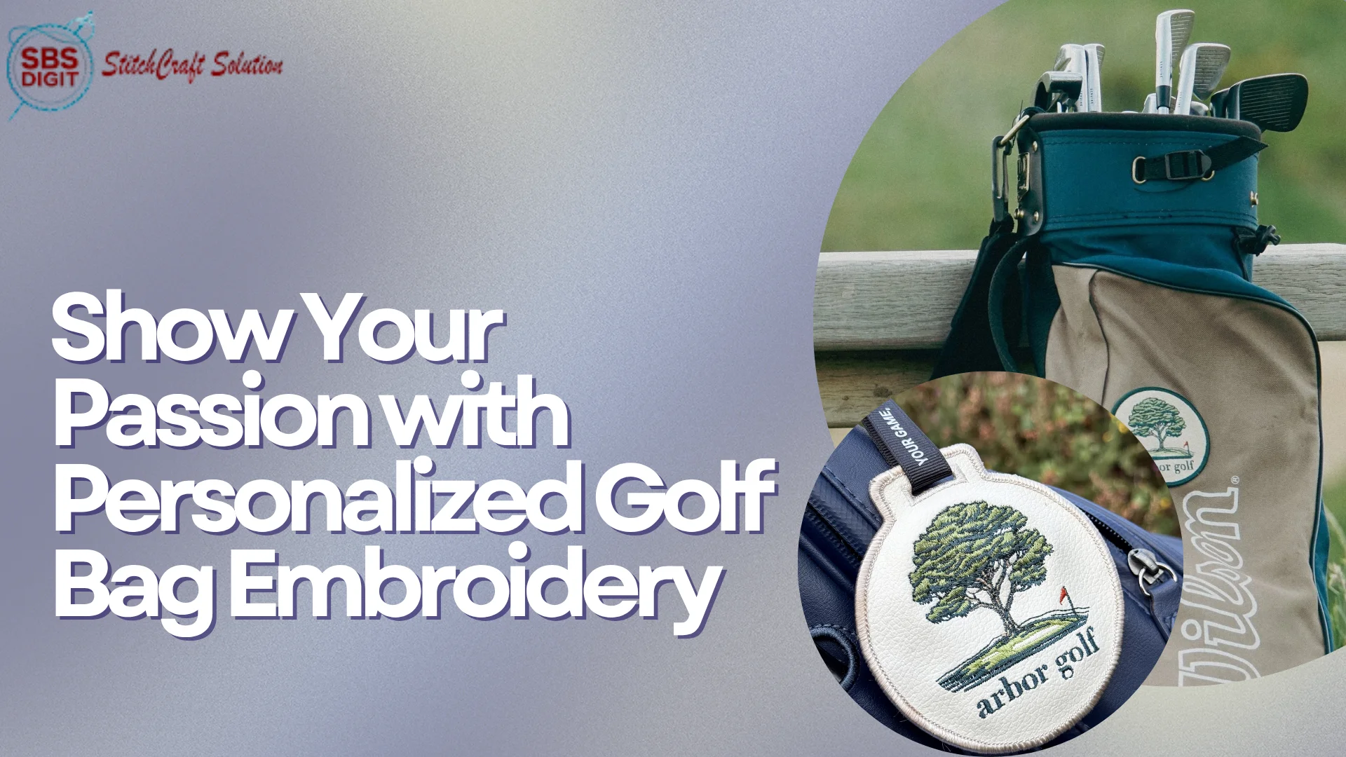 Show Your Passion with Personalized Golf Bag Embroidery